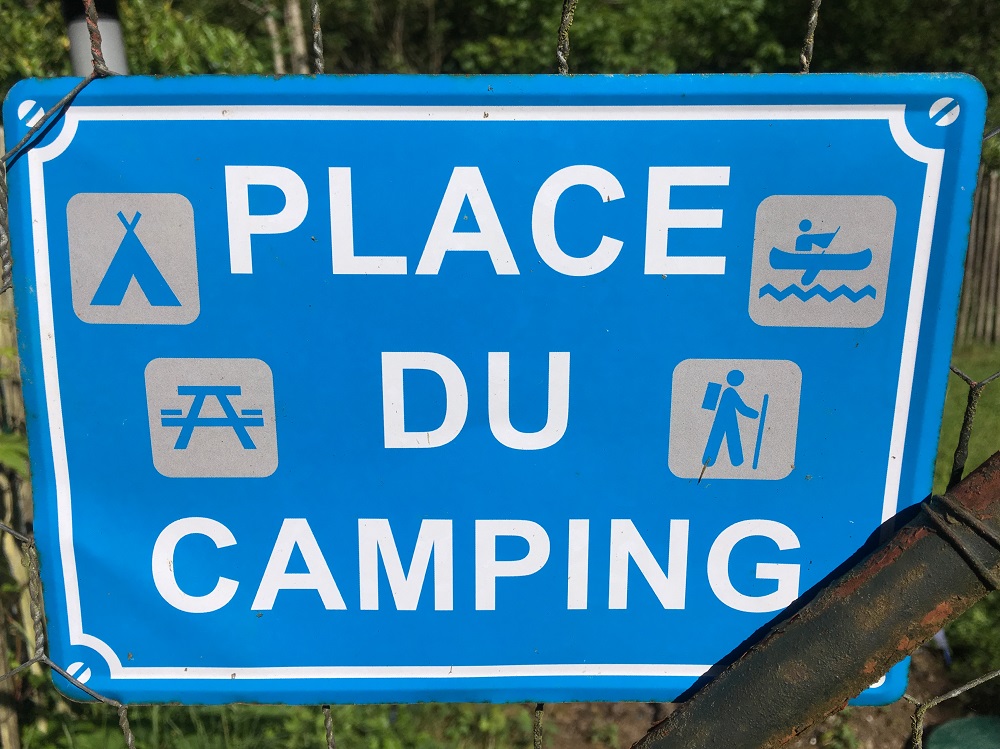 Mini-camping aan de Sioule
