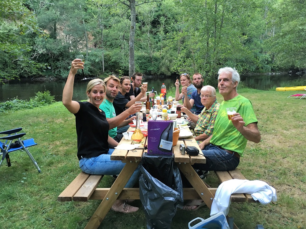 Tentplaats op de mini-camping